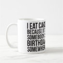 Search for eat cake mugs Somewhere
