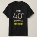 Search for number 40 tshirts 40 years old