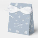 Search for snowflake favour boxes Baby its cold outside