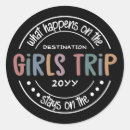 Search for getaway stickers Girls weekend