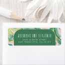 Search for bride and groom names return address labels Modern