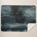 Search for pirate ship blankets Ocean