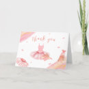 Search for ballerina thank you cards Girl