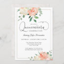 Search for peach quinceanera invitations Watercolor