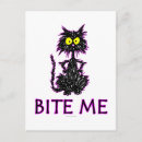 Search for bite vertical postcards Cat