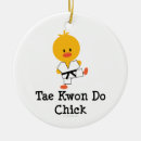 Search for taekwondo christmas tree decorations Black belt