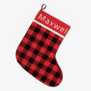 Search for buffalo plaid christmas stockings Classic