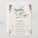 Search for amethyst wedding invitations Gold