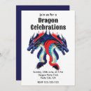 Search for mythical dragon invitations Whimsical