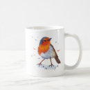Search for red breasted mugs Robin red breast