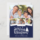 Search for blue and white christmas cards Tree