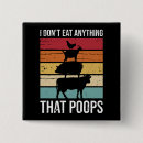 Search for animals square badges Vegan