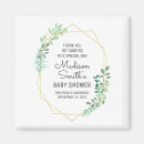 Search for baby shower magnets Typography