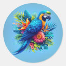 Search for blue macaw stickers Animal
