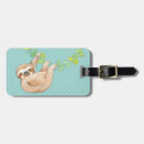 Search for sloth luggage tags Jungle