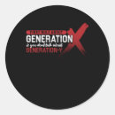 Search for generation x stickers Funny