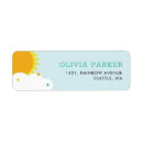 Search for kids party return address labels Rainbow