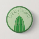 Search for cucumber badges Cute
