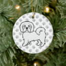 Search for coton de tulear christmas tree decorations Animal