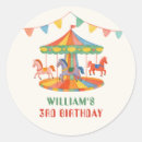 Search for carousel birthday stickers Cute
