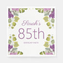 Search for 85th birthday napkins White