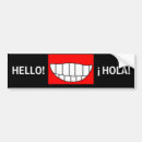 Search for hello bumper stickers Howdy
