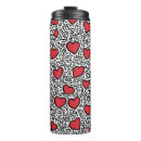 Search for black heart pattern mugs Doodles