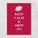Search for keep calm slogan postcards Funny