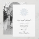 Search for elegant blue snowflake cards Winter wonderland
