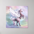 Search for purple unicorns canvas prints Whimsical