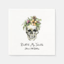 Search for skull napkins 30th birthday
