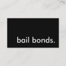 Search for bail bonds business cards Lawyer