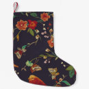 Search for bird christmas stockings Floral
