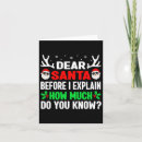 Search for dear santa i can explain christmas cards Cats