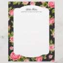 Search for floral border stationery paper Modern
