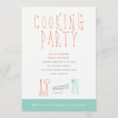 Search for cooking birthday invitations Kids birthday party