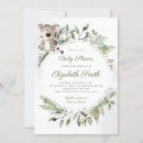 Search for leopard baby shower invitations Foliage