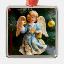 Search for retro angel christmas tree decorations Vintage