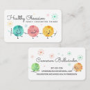 Search for face business cards Cute