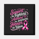Search for admire magnets Breast cancer grunge