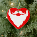 Search for mustache christmas tree decorations Santa
