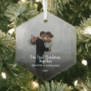 Search for just engaged christmas tree decorations Married