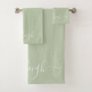 Search for sage green bath towels Elegant