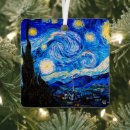 Search for impressionism christmas tree decorations The starry night