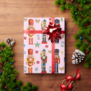 Search for pink nutcracker wrapping paper Kids