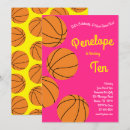 Search for girls basketball party invitations Kids
