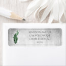 Search for peacock bird return address labels Simple