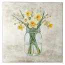 Search for daffodil tiles Vintage