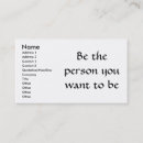 Search for beliefs business cards Spiritual