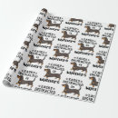 Search for wiener dog wrapping paper Sausage